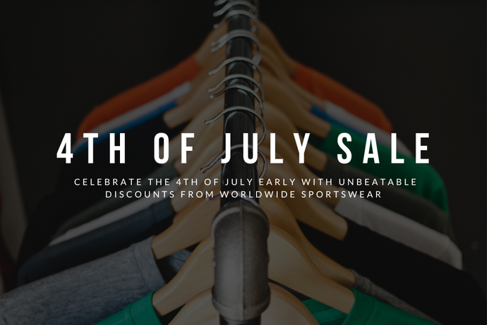 Celebrate the 4th of July Early with Unbeatable Discounts from Worldwide Sportswear